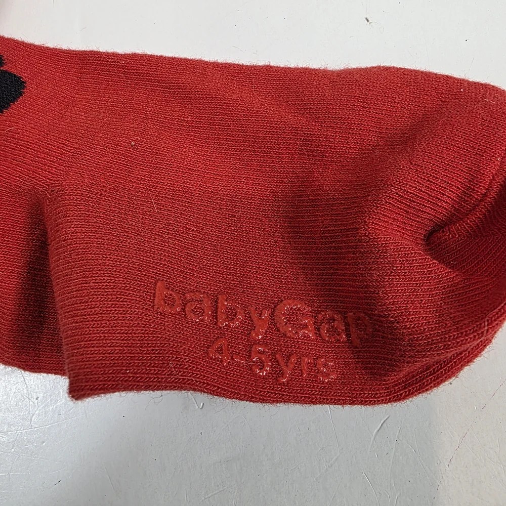 Baby GAP Disney Red Minnie Tights 4-5